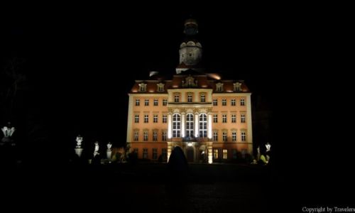 Zdjęcie POLSKA / dolnośląskie / Zamek Książ / Zamek Książ nocą