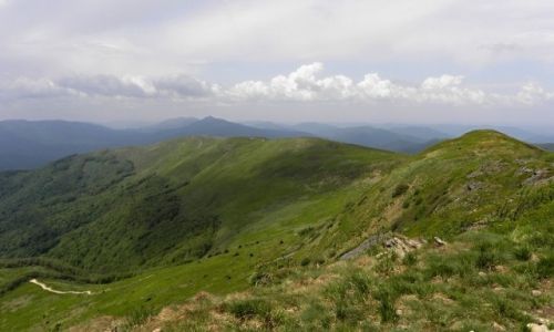 Zdjecie POLSKA / Bieszczady / Tanica / z Tarnicy