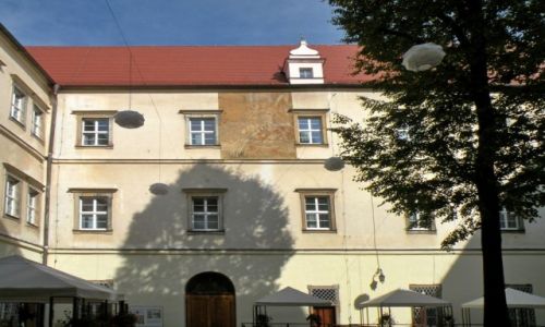 Zdjcie POLSKA / opolskie / Nysa / Dziedzinec paacu