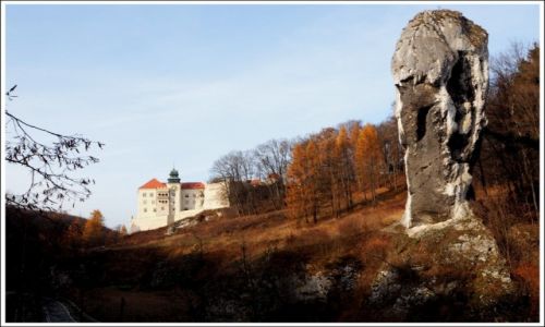 Zdjecie POLSKA / Maopolska / Pieskowa Skaa / w jesiennych barwach...
