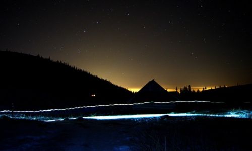 Zdjecie POLSKA / tatry / hala gsiennicowa / widmowe wiata
