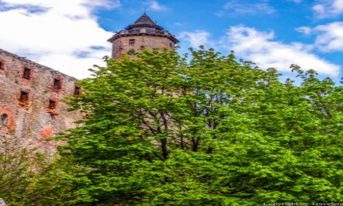 Zdjcie POLSKA / Dolnolskie / Zagrze lskie / Wiea widokowa na Zamku Grodno