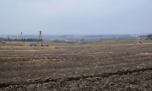 Zdjecie POLSKA / woj. kujawsko - pomorskie / Unisaw / wiosenny krajobraz