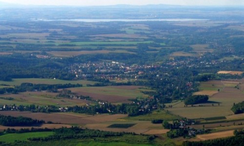 Zdjęcie POLSKA / opolskie / Biskupia Kopa / Widok ,na Jezioro Nyskie