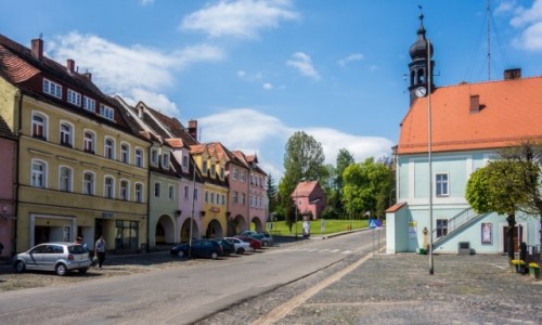 Zdjcie POLSKA / Dolnolskie / Lubomierz / Gwna uliczka