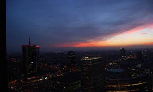 Zdjęcie POLSKA / brak / WARSZAWA-PKiN / warsaw_evening_twilight_2
