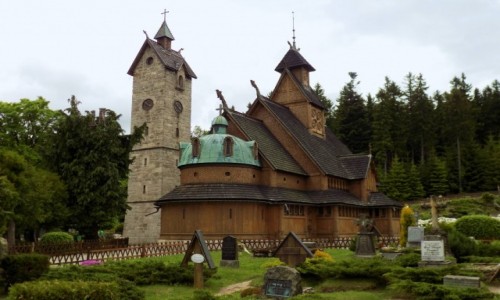 Zdjcie POLSKA / Karkonosze / Karpacz  / witynia Wang
