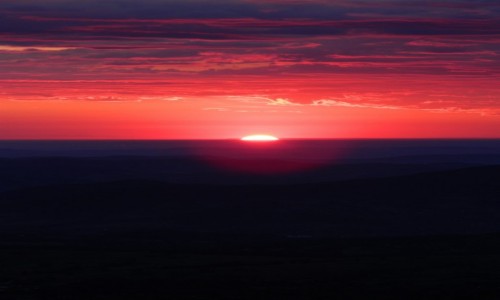 Zdjcie POLSKA / beskid wyspowy / mogielica / wschd na Mogielicy...