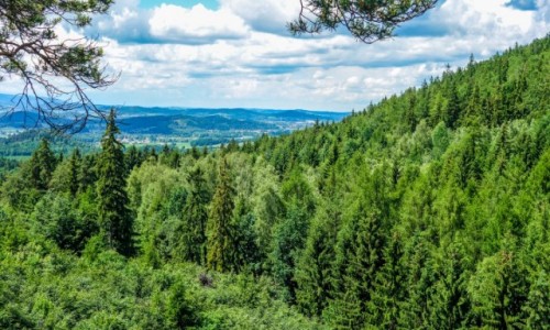Zdjcie POLSKA / Dolnolskie / Rudawski Park Krajobrazowy / Widok ze Ska Husyckich
