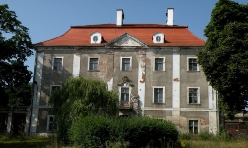 Zdjcie POLSKA / dolnolaskie / Dobromierz / Paac w Dobromierzu