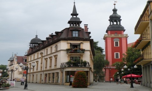 Zdjcie POLSKA / dolnolaskie / Cieplice / Urocza uliczka.