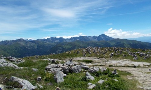 Zdjecie POLSKA / Tatry / z Czerwonych Wierchw... / Wierchy, jeszcze nie czerwone....