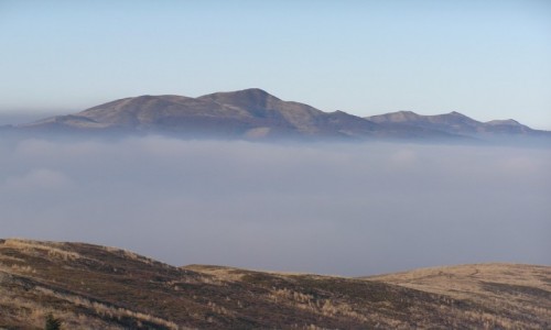 Zdjcie POLSKA / Bieszczady / widok z Bukowego Berda / Bieszczady ponad chmurami