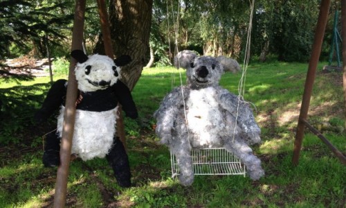 Zdjecie POLSKA / zachodniopomorskie / Cieszyn - wełniane zoo / Wełniane misie - wełniane zoo