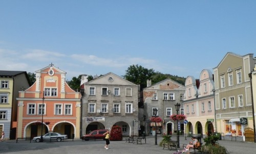 Zdjecie POLSKA / dolnoslskie / Ldek Zdrj / Fragment rynku 2