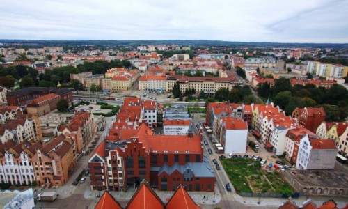 Zdjęcie POLSKA / Elbląg / Katedra św. Mikołaja / Widok na miasto