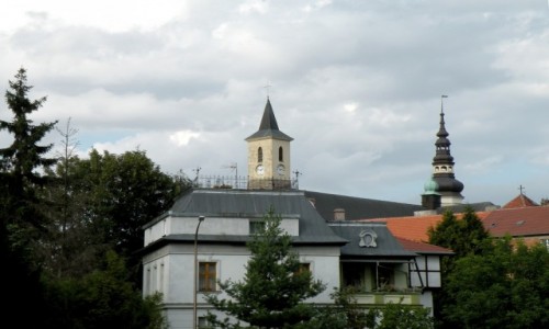 Zdjecie POLSKA / dolnolaskie / Kamienna Gra / Widok na czc miasta