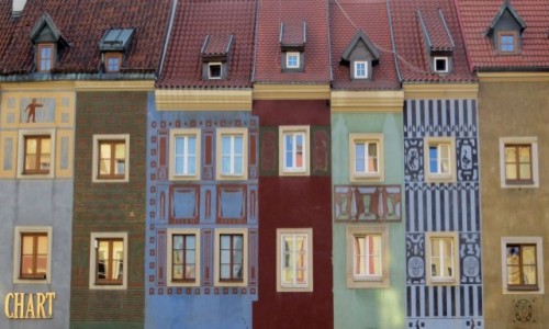 Zdjecie POLSKA / Wielkopolska / Pozna - Stary Rynek / domki budnikw...