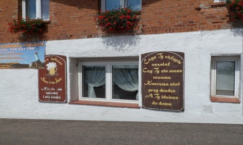 Zdjecie POLSKA / warmisko mazurskie / Ryn / Karczma z zacht.