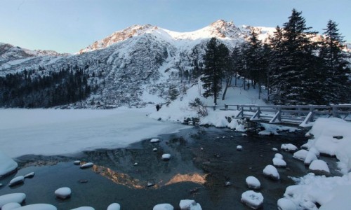 Zdjcie POLSKA / Tatry / Morskie Oko  / Mostek