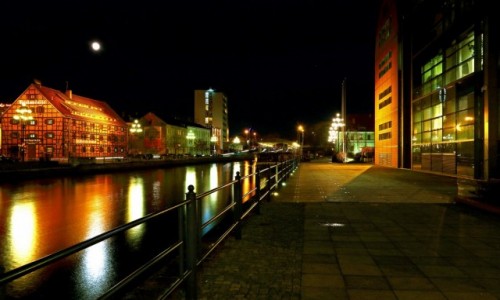 Zdjecie POLSKA / Bydgoszcz / Deptak nad Brd / Nocne focenie!