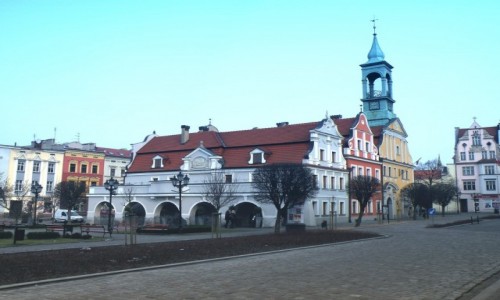 Zdjęcie POLSKA / opolskie / Kluczbork / Ratusz w rynku