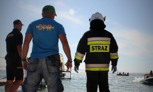 Zdjecie POLSKA / Pomorze / Pwysep Helski / CPR on the Beach - pierwsza pomoc dla aktywnych