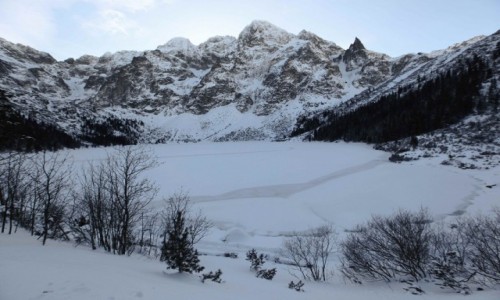 Zdjcie POLSKA / Tatry / Morskie Oko  / Pod puchow pierzynk