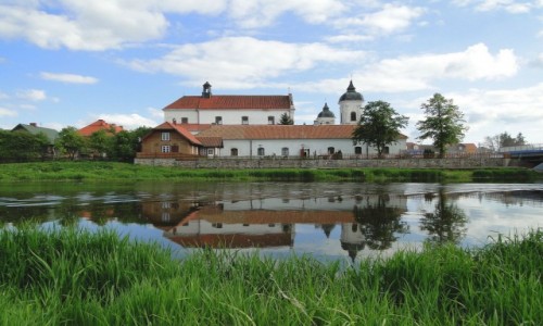 Zdjcie POLSKA / Podlasie / Tykocin / Widoczek zza rzeki.