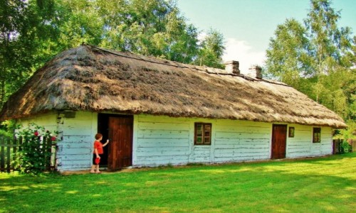 Zdjcie POLSKA / wojewdztwo dzkie / Sieradz / Skansen w Sieradzu