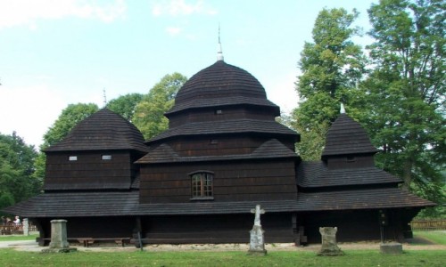 Zdjecie POLSKA / Wojew�dztwo podkarpackie, powiat bieszczadzki, gmina Ustrzyki Dolne / R�wnia / Cerkiew Opieki Matki Bo�ej