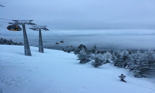 Zdjęcie POLSKA / Gondola na Stok Izerski / Świeradów Zdrój / Zimowa aura - gondola na Stok Izerski