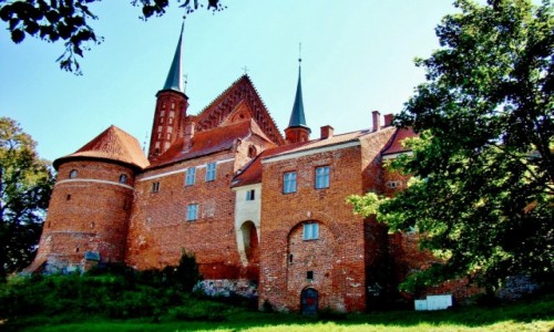 Zdjcie POLSKA / wojewdztwo warmisko-mazurskie / Frombork / Frombork-archikatedra z XIV wieku