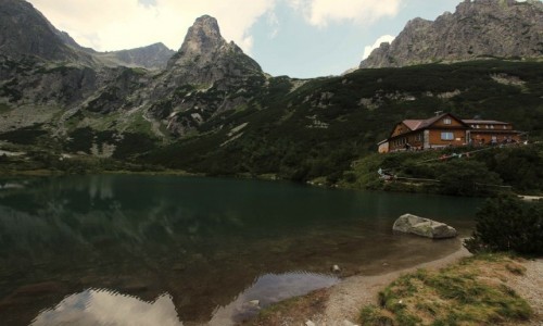 Zdjcie POLSKA / Tatry / Zielony Staw Kiemarski / Schronisko