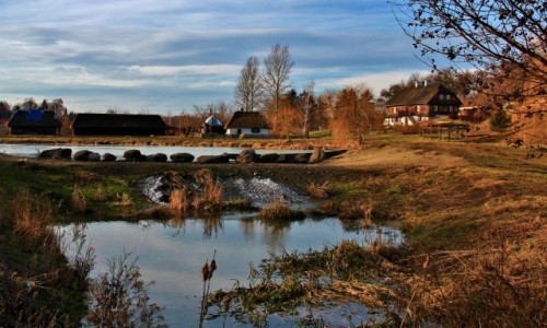 Zdjcie POLSKA / lubelskie / Skansen Lubelski / Pejza styczniowy