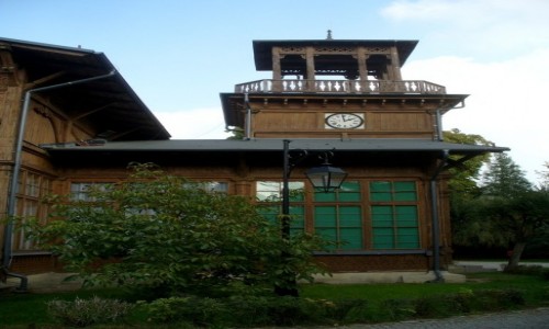 Zdjęcie POLSKA / kujawsko pomorskie / Ciechocinek / Zabytkowa część pijalni wód