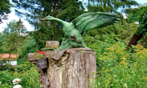 Zdjęcie POLSKA / województwo warmińsko-mazurskie / Pranie / Pranie--muzeum K.I.Gałczyńskiego-Zielona Gęś