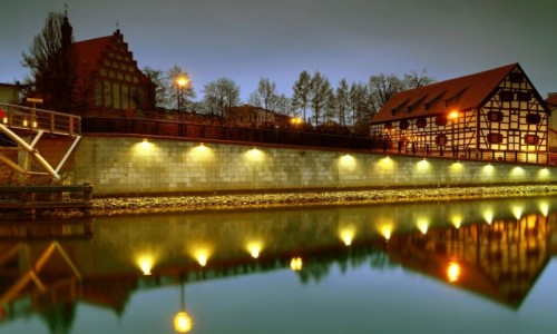 Zdjcie POLSKA / Bydgoszcz / Wyspa Myska / Nocne focenie!