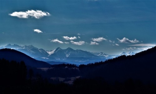Zdjecie POLSKA / Szczawnica / Palenica / Widok z Palenicy na nasze pikne Tatry