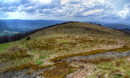 Zdjcie POLSKA / Podkarpackie / Bieszczady / Podchodzc pod Smerek
