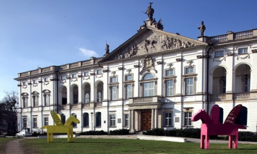 Zdjęcie POLSKA / Warszawa / Biblioteka Narodowa / Stajnia Pegaza