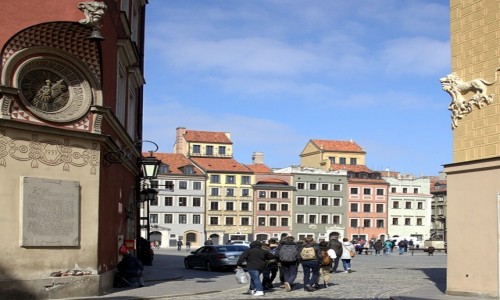 Zdjęcie POLSKA / Warszawa / Rynek Starego Miasta / Wejście