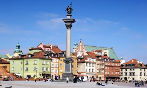 Zdjęcie POLSKA / Warszawa / Plac Zamkowy / Kolumna Zygmunta III Wazy