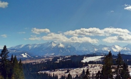 Zdjecie POLSKA / Podhale / Kotelnica / Tatry wiosn