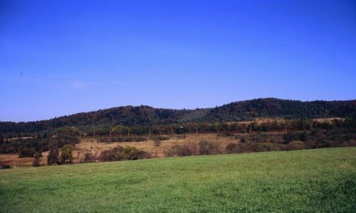 Zdjęcie POLSKA / Bieszczady / Szlak do Beniowej / Widok na Ukrainę