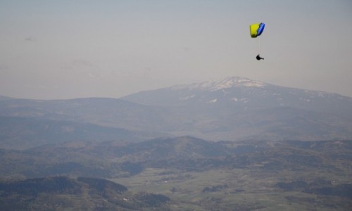 Zdjcie POLSKA / Beskid lski / widok ze Skrzycznego / Ponad Babi