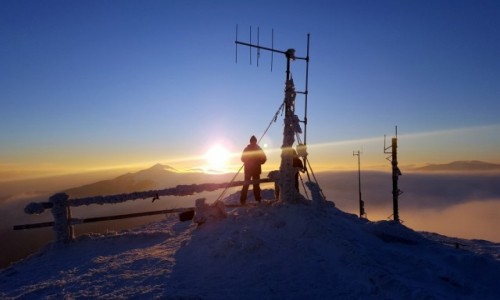 Zdjecie POLSKA / bieszczady / poonina wetliska / wschd w bieszczadach
