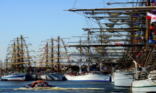 Zdjęcie POLSKA / Zachodniopomorskie / Szczecin / Żaglowce w Szczecinie