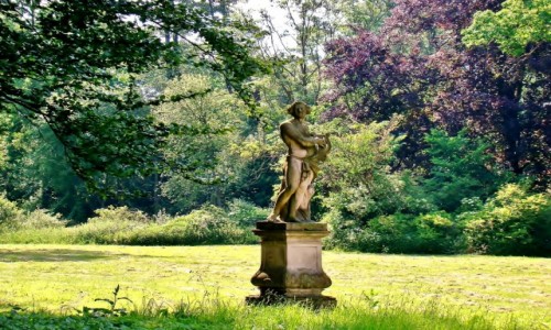 Zdjęcie POLSKA / województwo łódzkie / Walewice / Pałac Walewskich-park