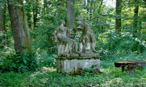 Zdjęcie POLSKA / województwo łódzkie / Walewice / Pałac Walewskich-park